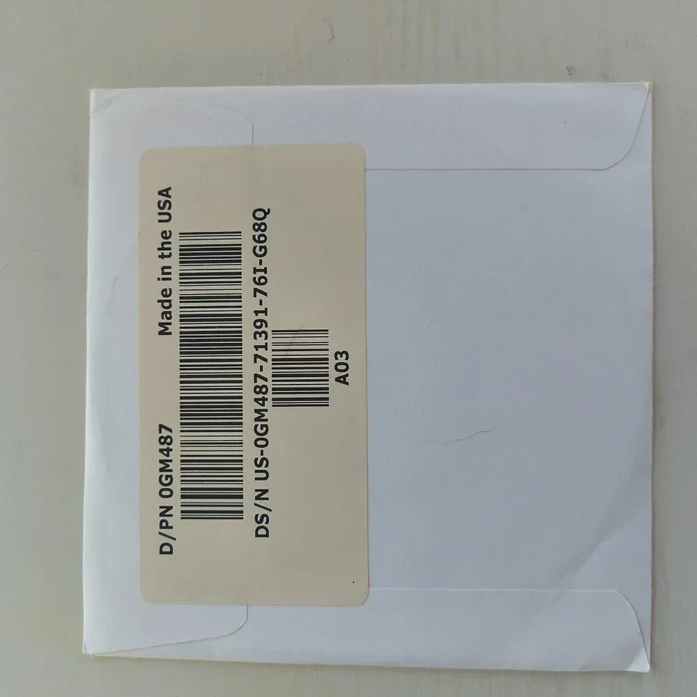 Sealed, Vintage Dell driver and Utilities software disc